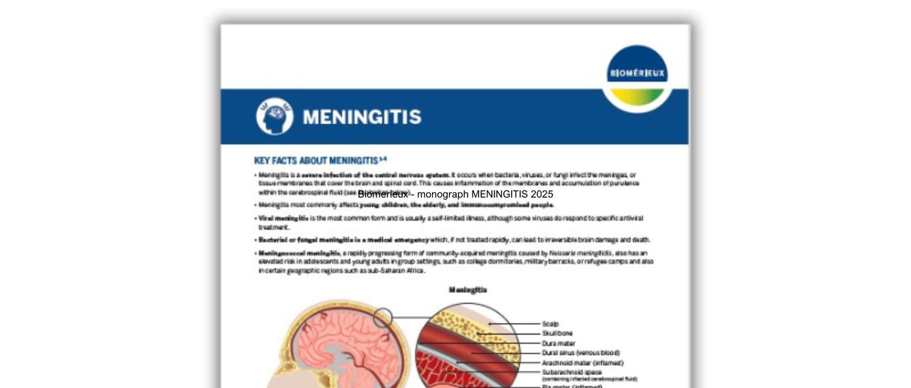Biomerieux - monograph MENINGITIS 2025 - 1