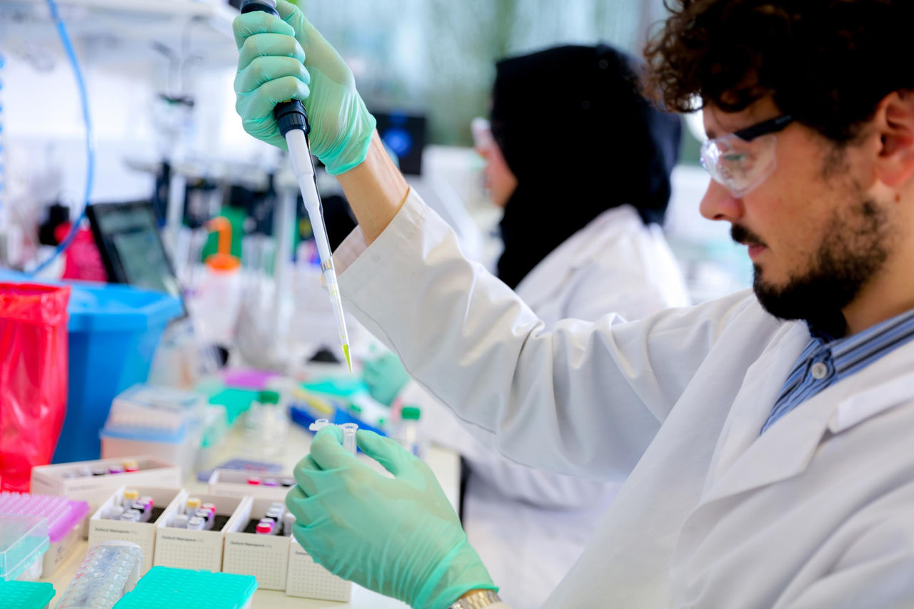Oxford Nanopore Lab Scientists